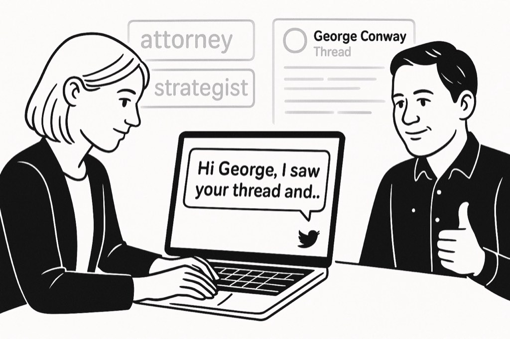 How George Conway's Twitter Can Help You Spot High-Intent Legal &