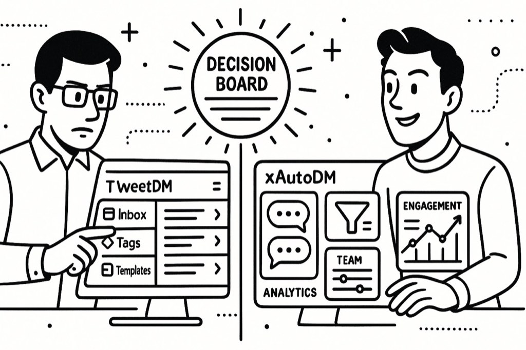 TweetDM vs xAutoDM: Which Twitter Outreach Tool Delivers Better Results
in 2025?