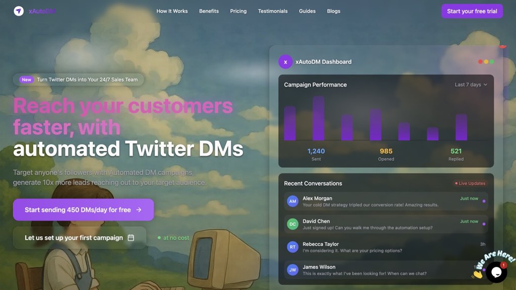 xAutoDM Home Page xAutoDM Home Page
