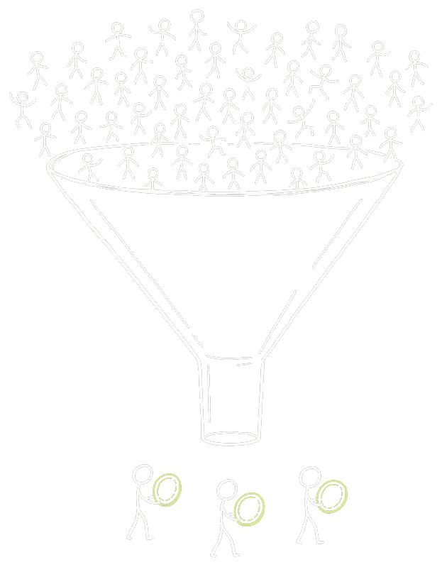 Scrape unlimited leads, filtered to your niche