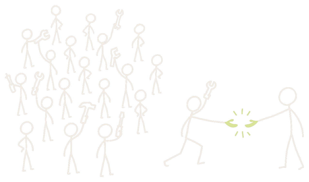 For recruiters & sourcers illustration